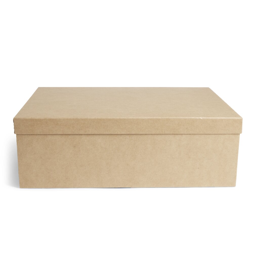 Beige paper box 28x19x10cm