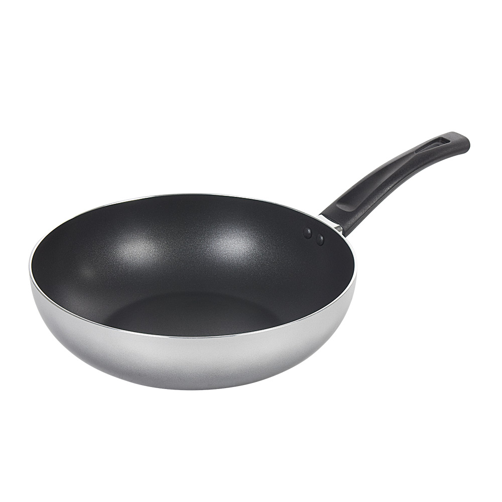 Aluminum wok ø 28 cm