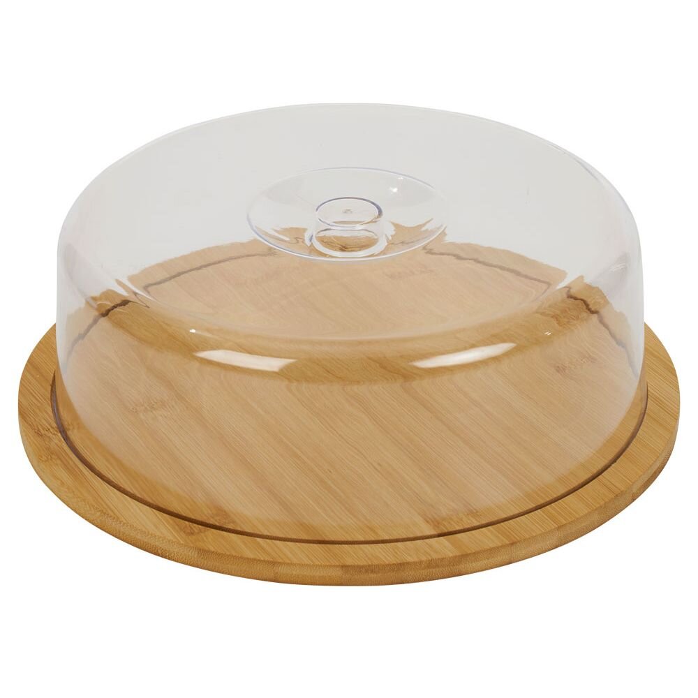 KAPAK PLASTIKE ME DRRASE BAMBO PER DJATHRA 28.5CM