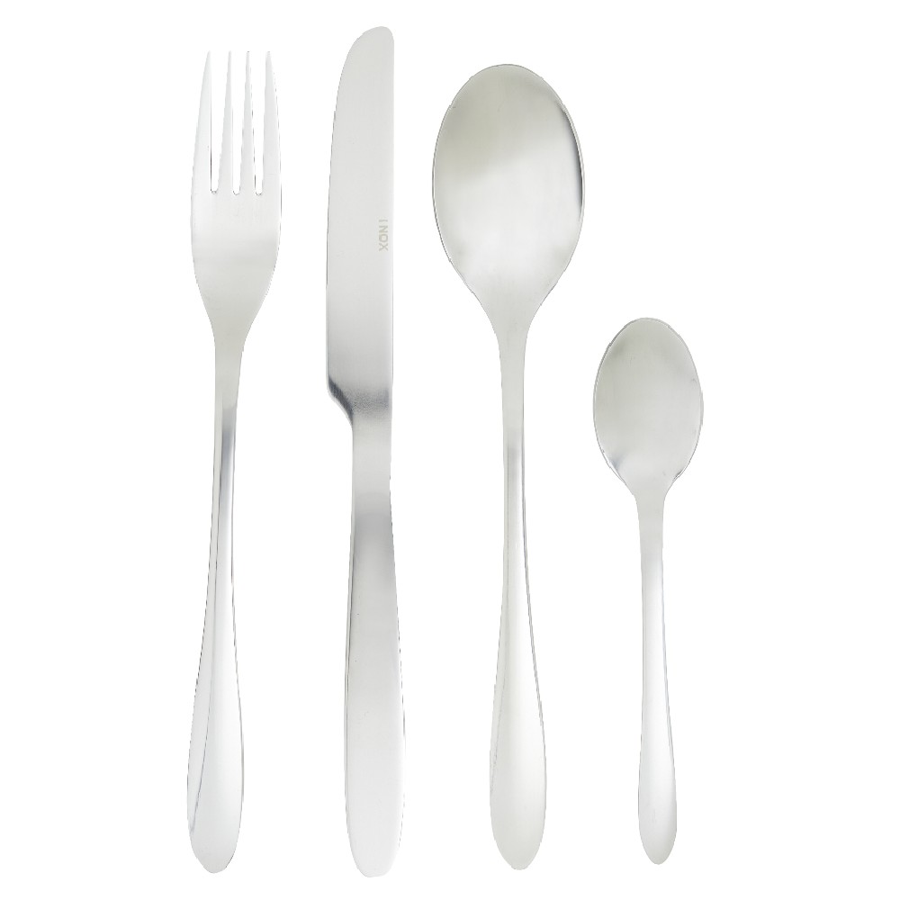 24-piece stainless steel cutlery set
