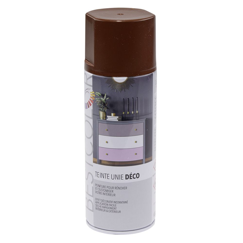 Brown interior and exterior paint
