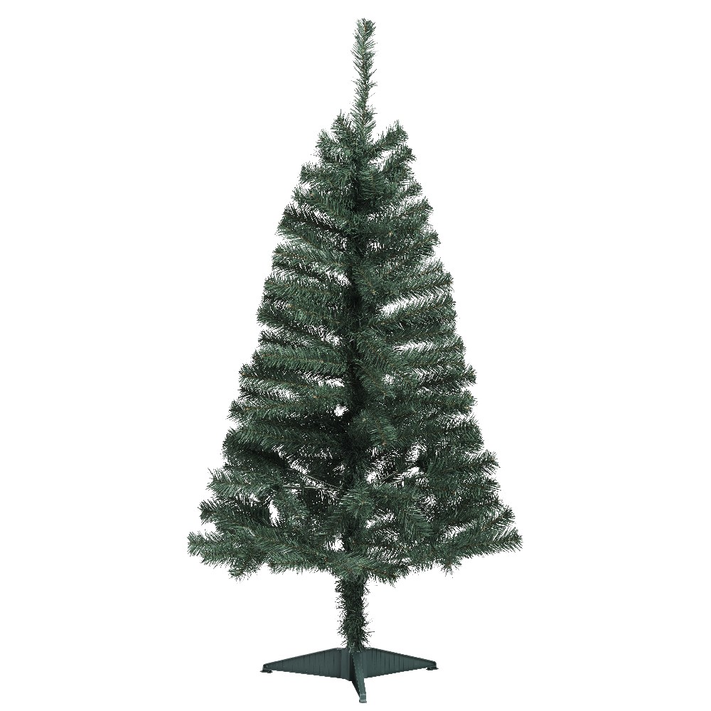 Green artificial fir tree 142 branches Ø61xH120cm