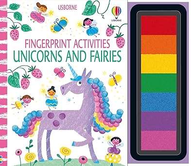 FIMGERPRINT ACTIVITIES UNICORNS AND FAIRIE