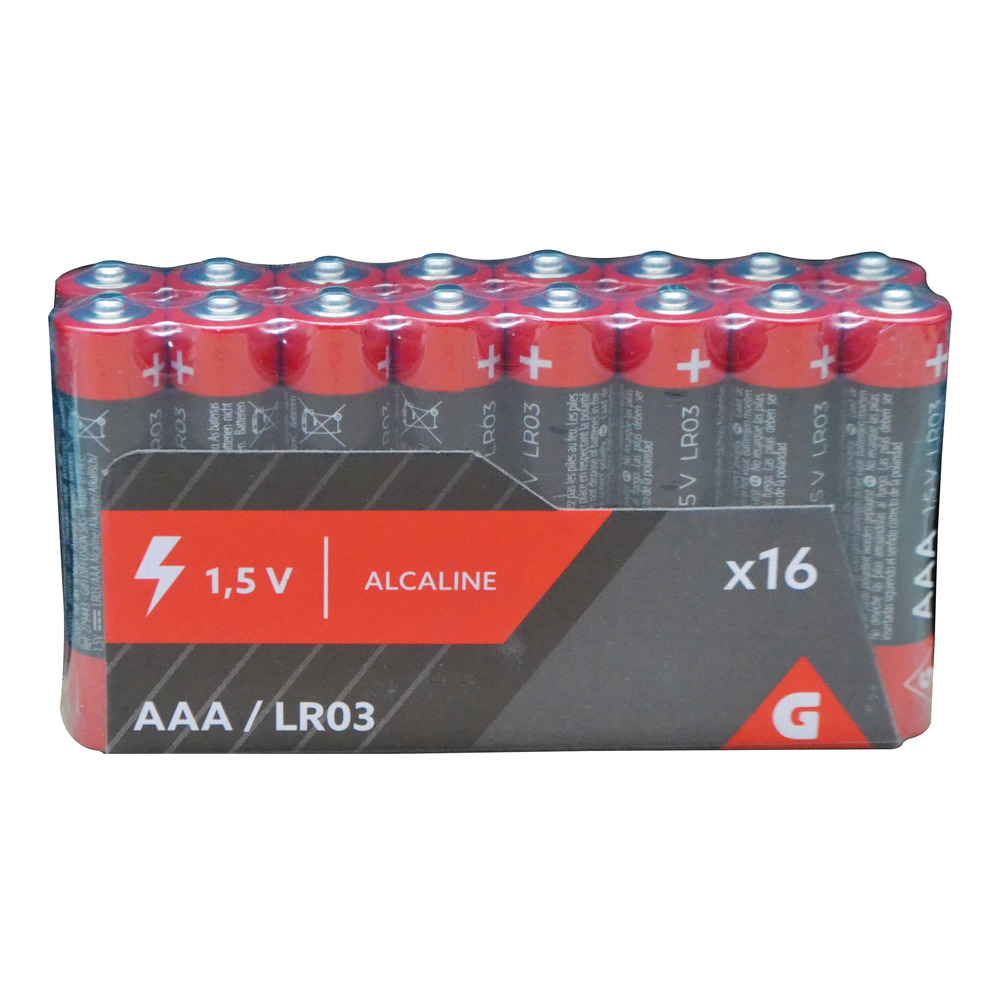 BATERI X16 AAA 1.5V