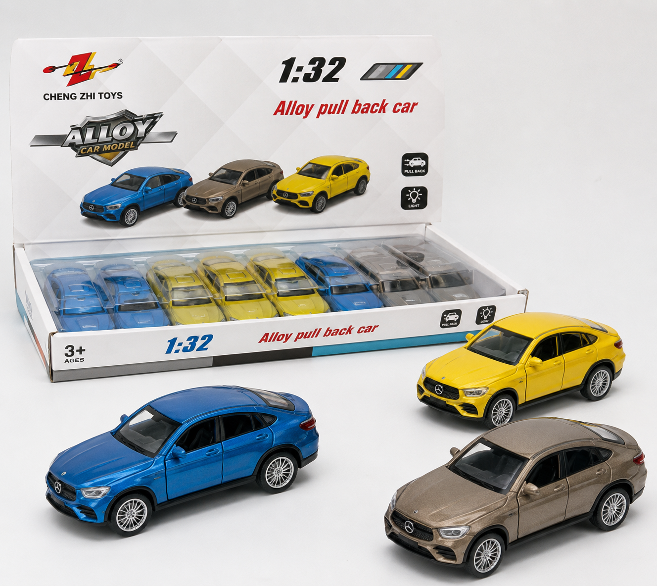 Set makina lodër x12