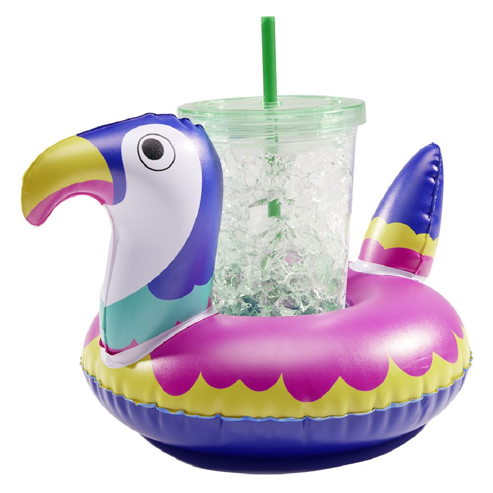 Funky toucan glass holder Ø31.5xH17cm