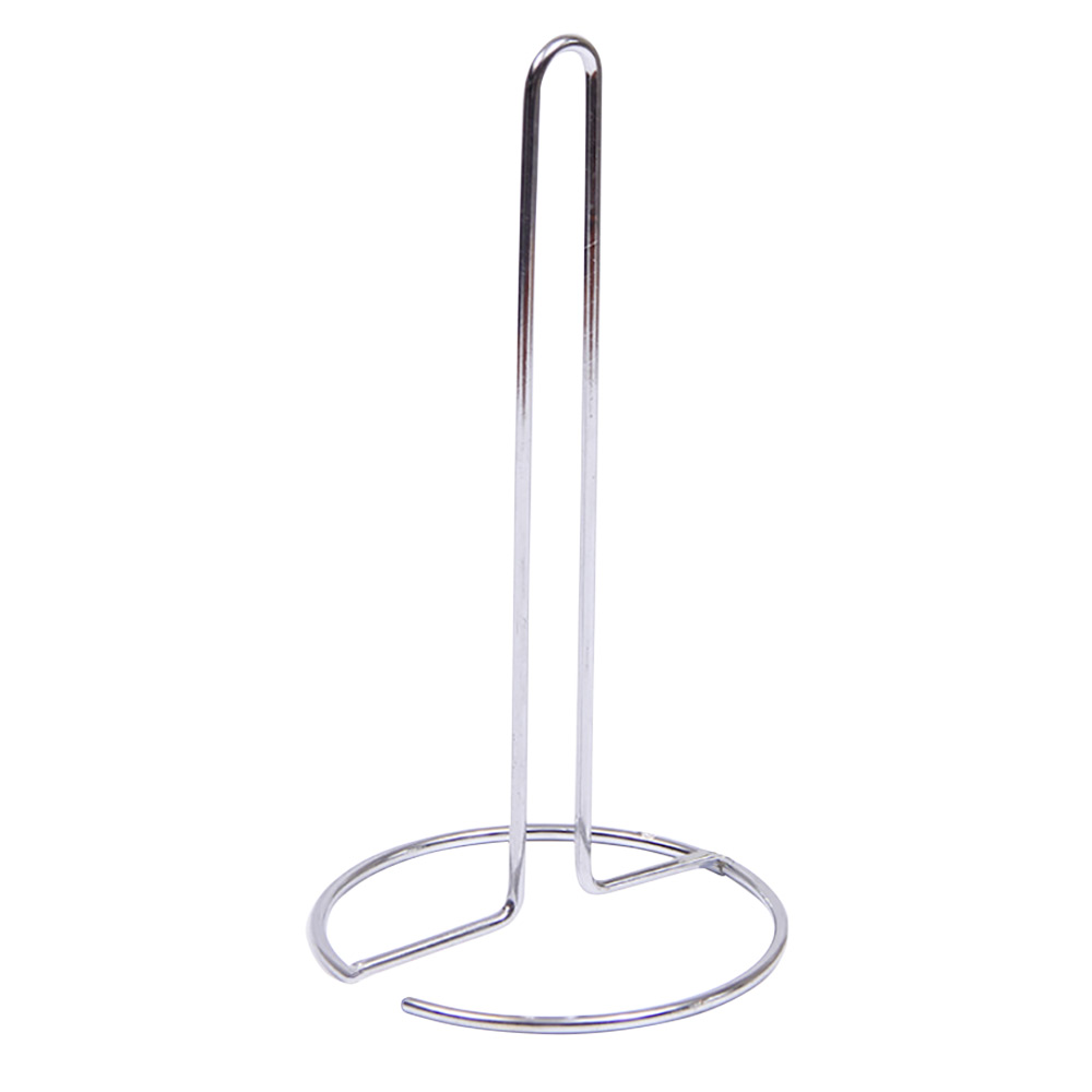 MBAJTËSE PESHQIRI PREJ LETRE METALIKE GRI H.31.5CM