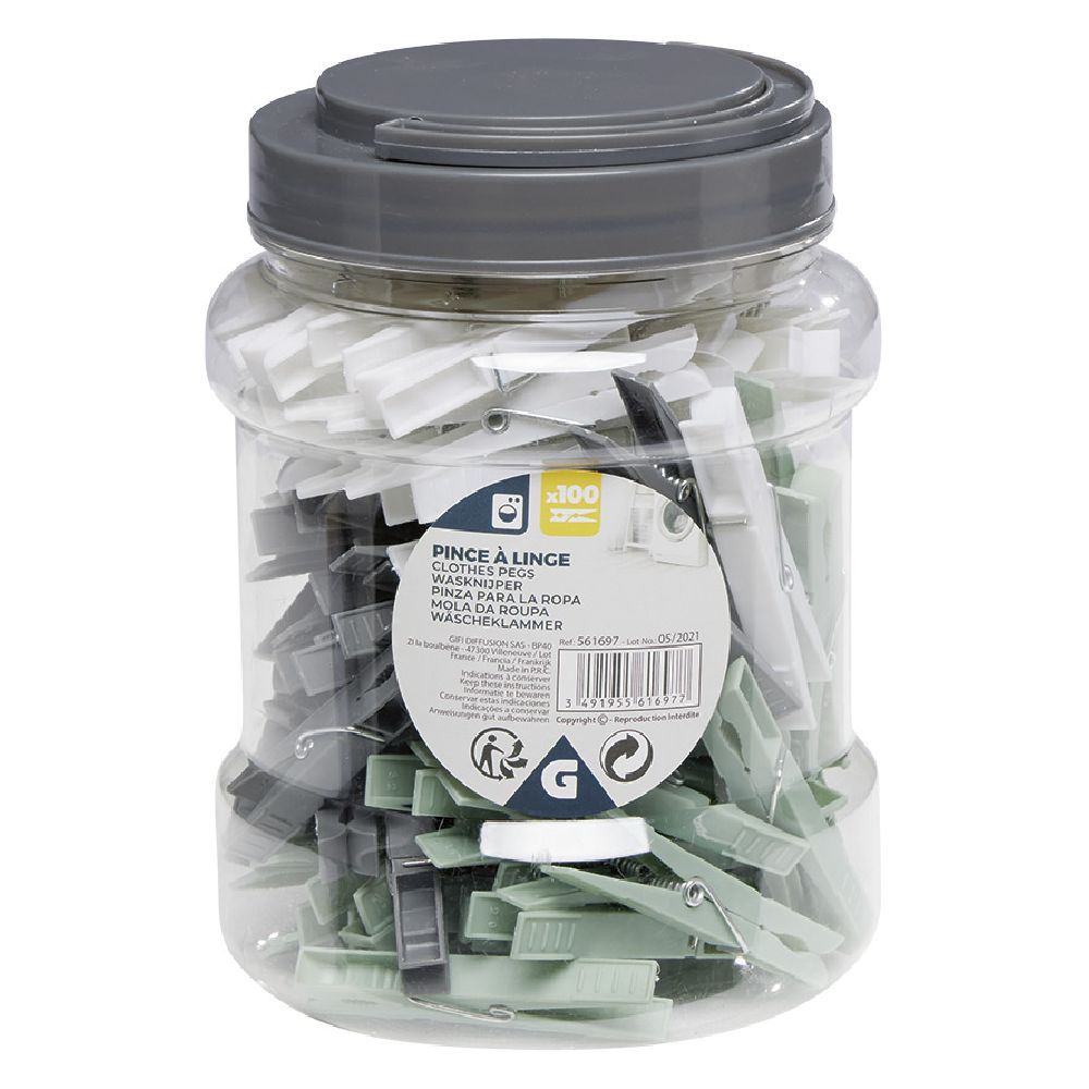 KAPESE PER RROBA X100 PP NGA PLASTIKA | 561697