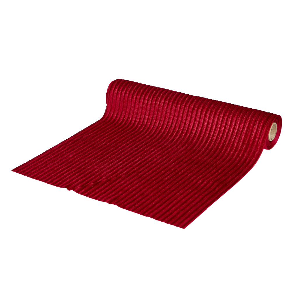 MBULESE DEKORATIVE PER TAVOLINE PREJ KADIFEJE TE KUQE 28X300X0.1