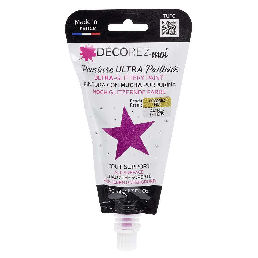 BOJË ME SHKËLQIM ROZË E NDEZUR 80ML | 606980