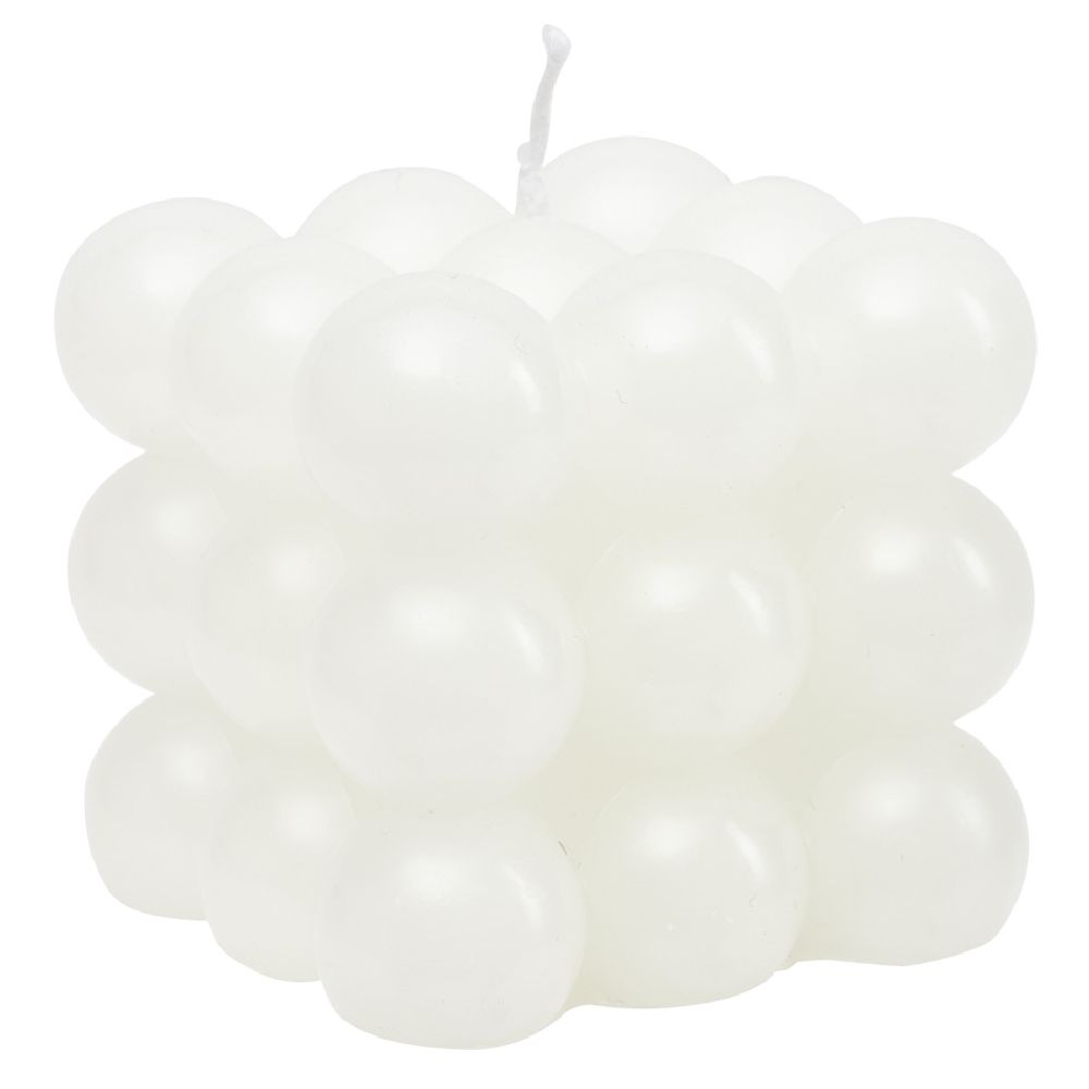BOUGIE BUBBLE CARREE VERTE VR
