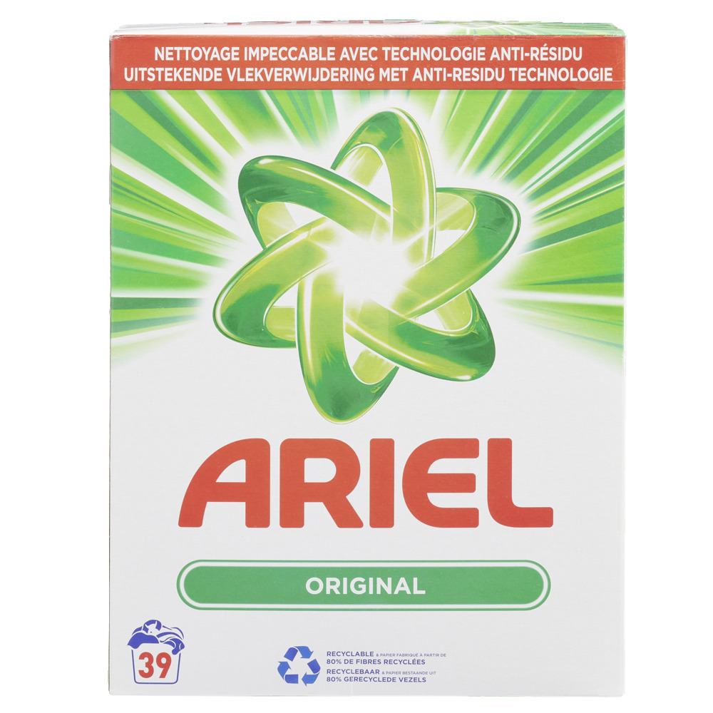 DETERGJENT ARIEL PUDER PER VETURA 39 ARIEL