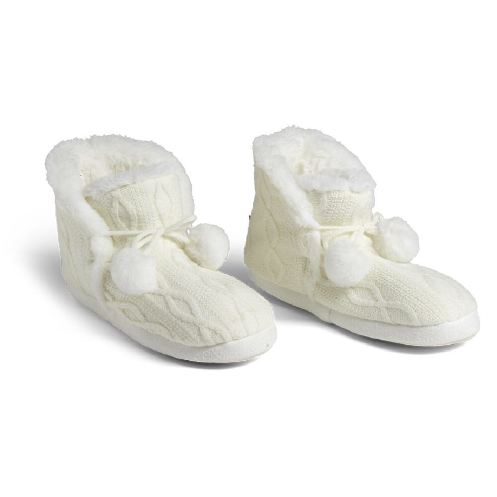 Beige boot slippers 36/37