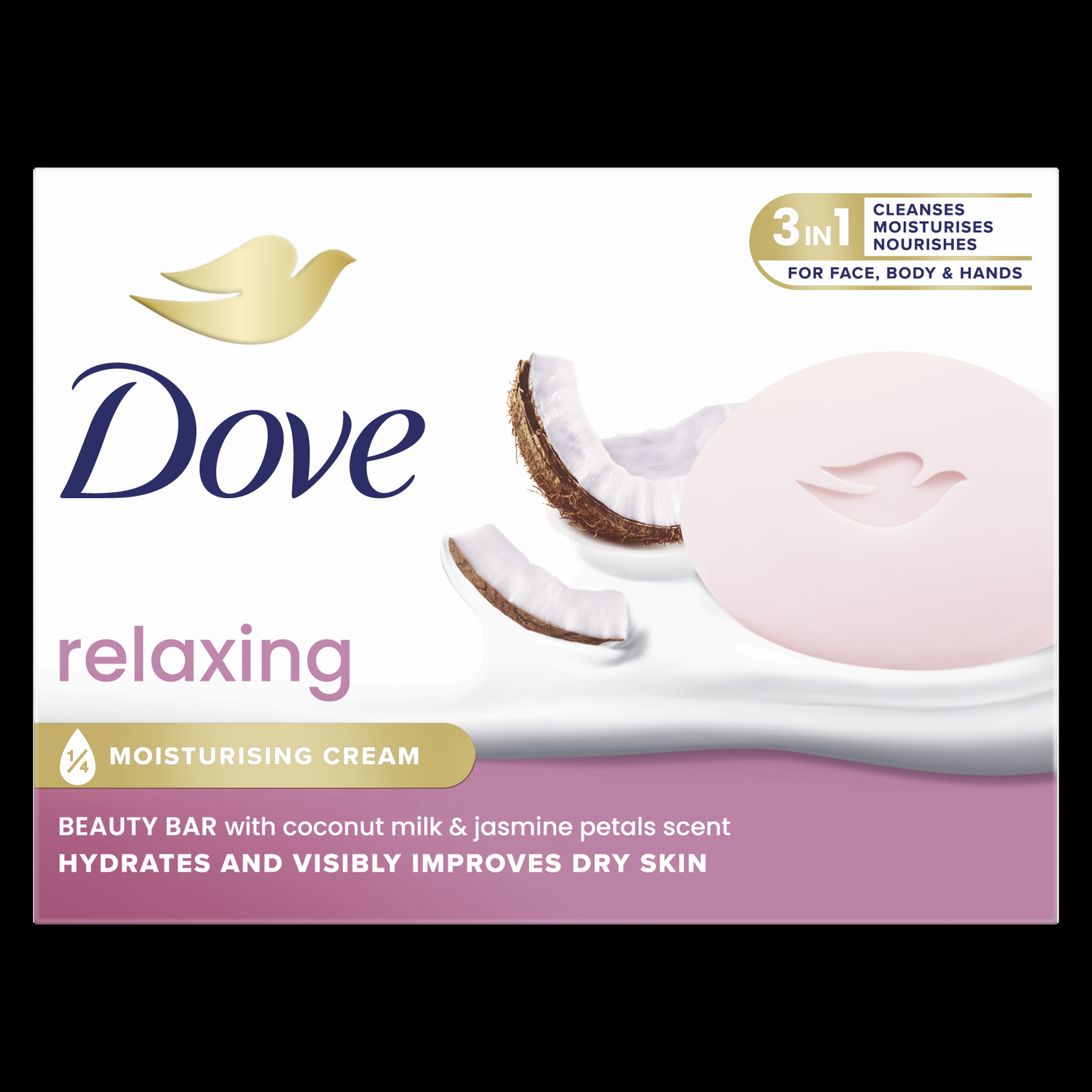 DOVE CREAM BAR COCONUT 90gr