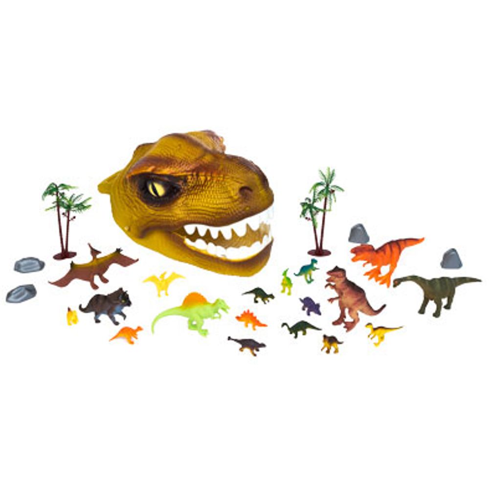 LODER NGA PLASTIKA PER FEMIJE ME FIGURE DINOSAURI X20PC