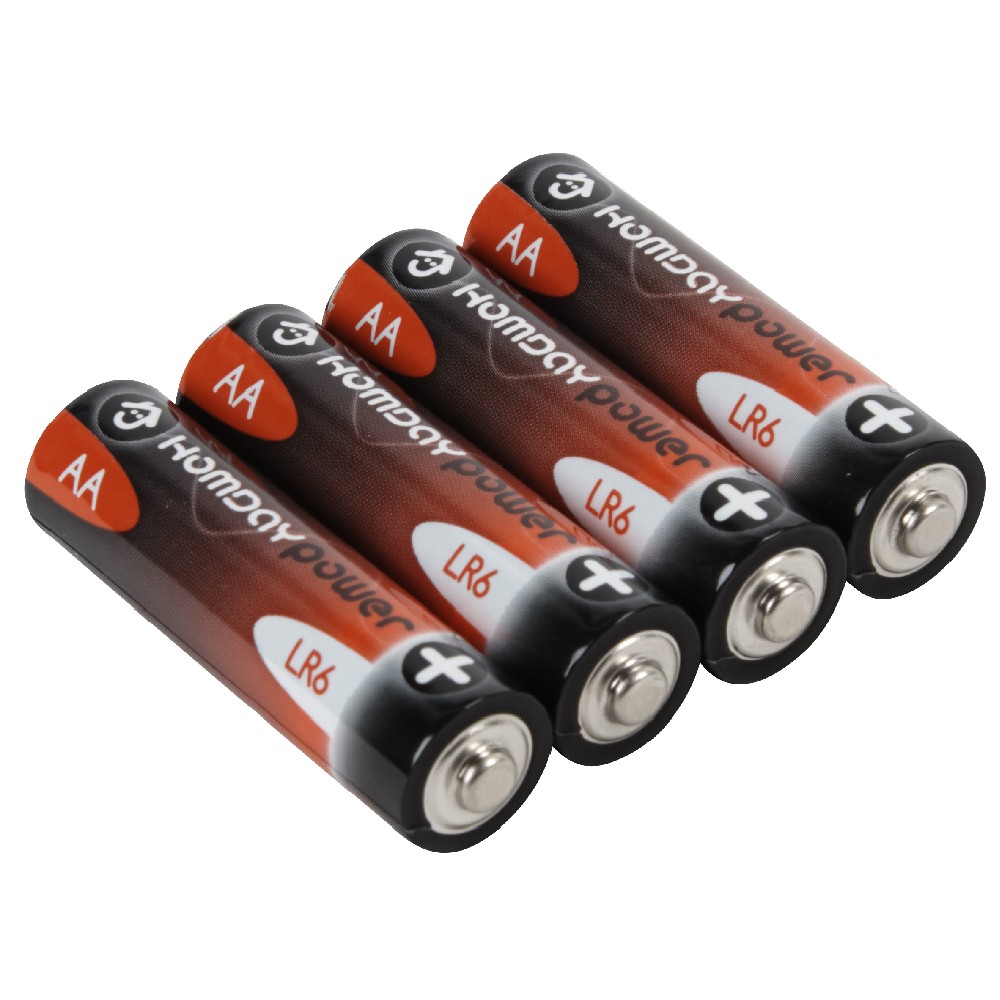Alkaline Battery LR06 type AA 1.5V Homday Power x4