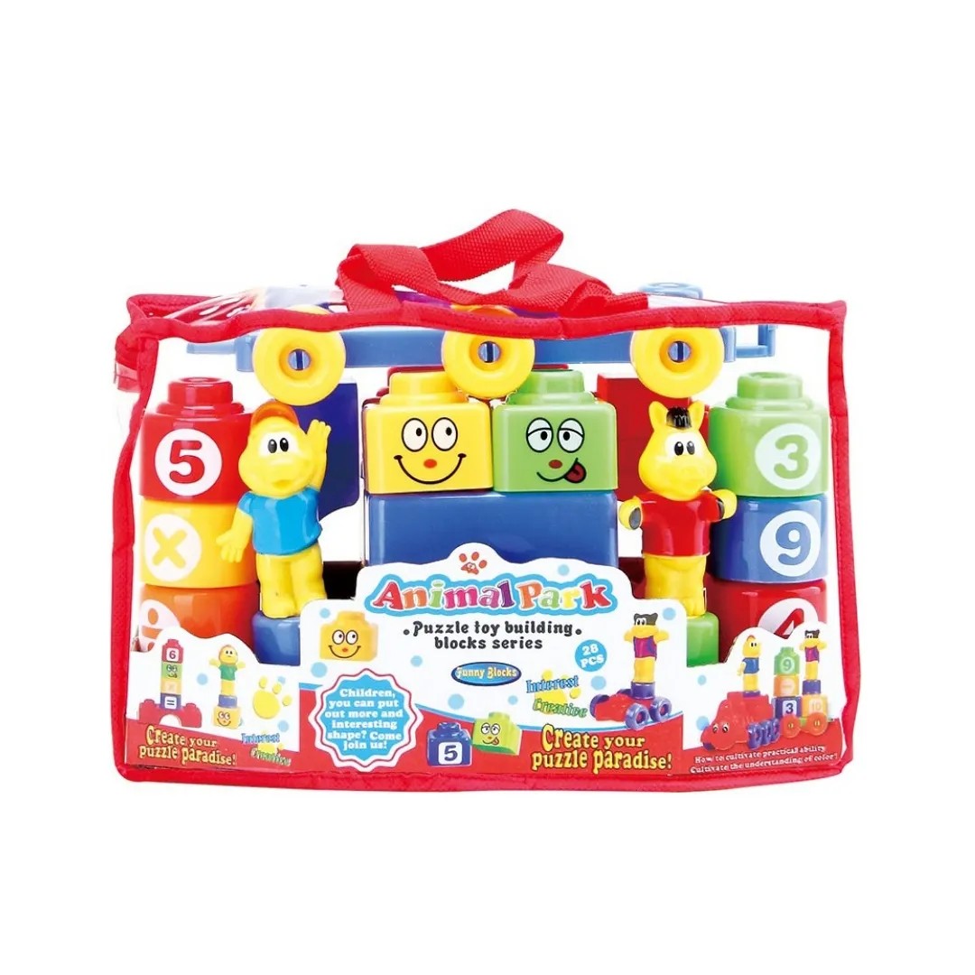 Lodër ndërtimi – puzzle plastike