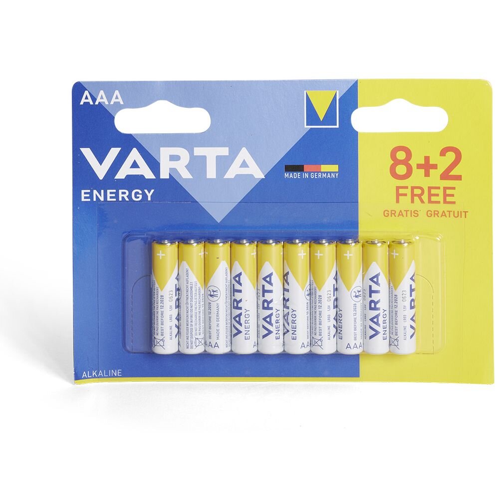BATERI AAA ENERGIZER X8 + 2 FALAS