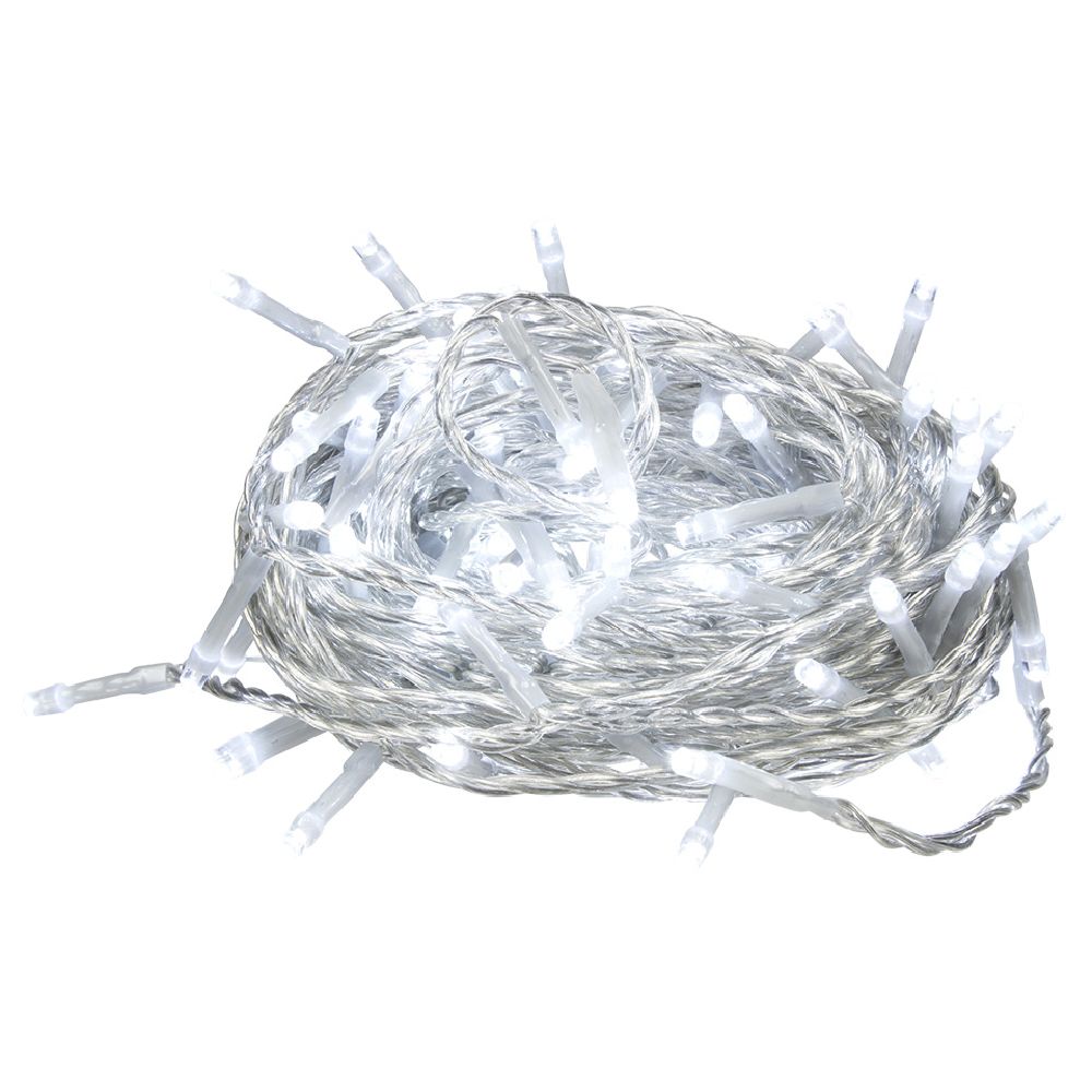 120 LED electric garland 11.9m of cool white lighting