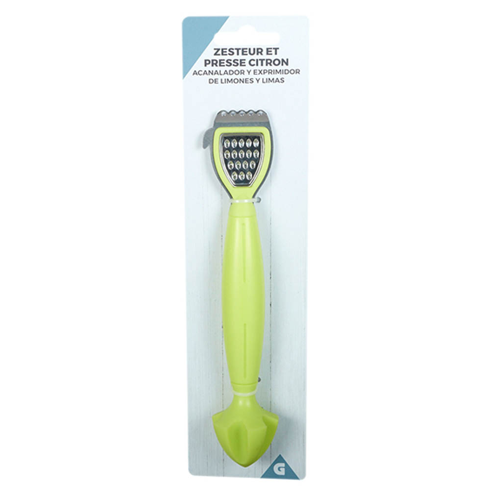 2-in-1 Zester and Lemon Squeezer