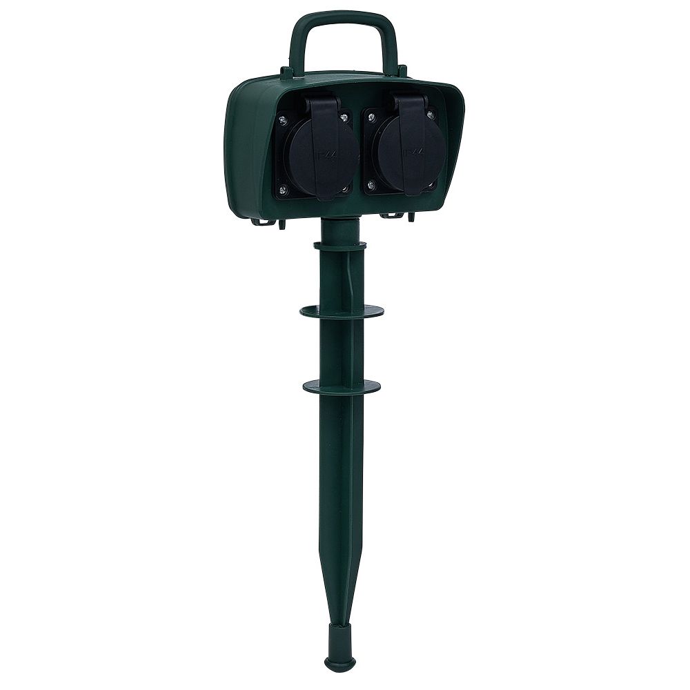 16A black outdoor biplite to plant