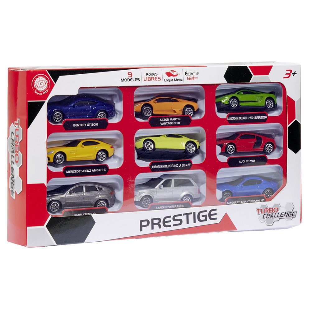 1/64 x9 Luxury Car Set