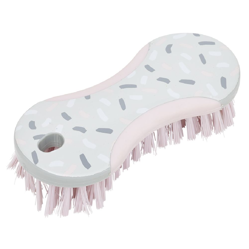 FURÇË PASTRIMI E DEKORUAR 16X7X3.5CM ROZË