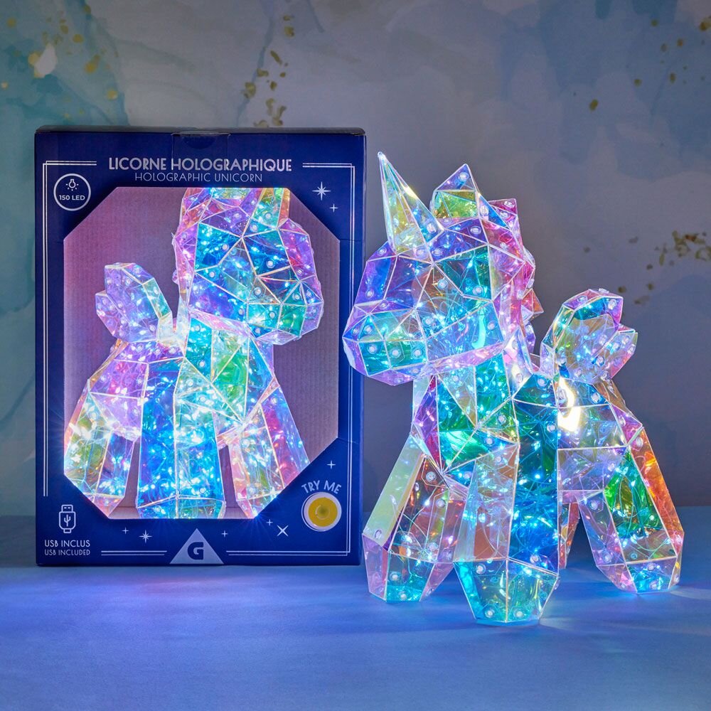 150LED Holographic Unicorn Light
