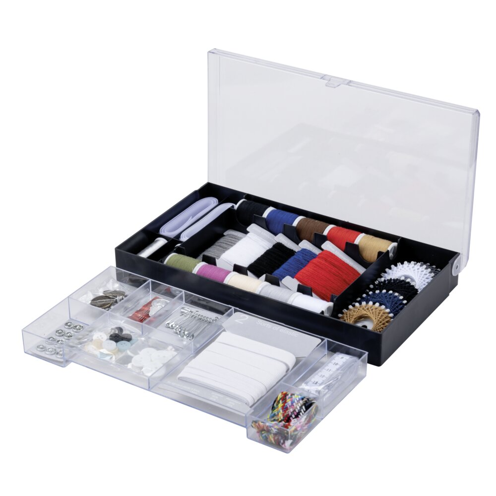 KUTI ME SET PER QEPJE DHE MATERIALE RROBAQEPESIE 87COPE 26.8X5.5X15.5