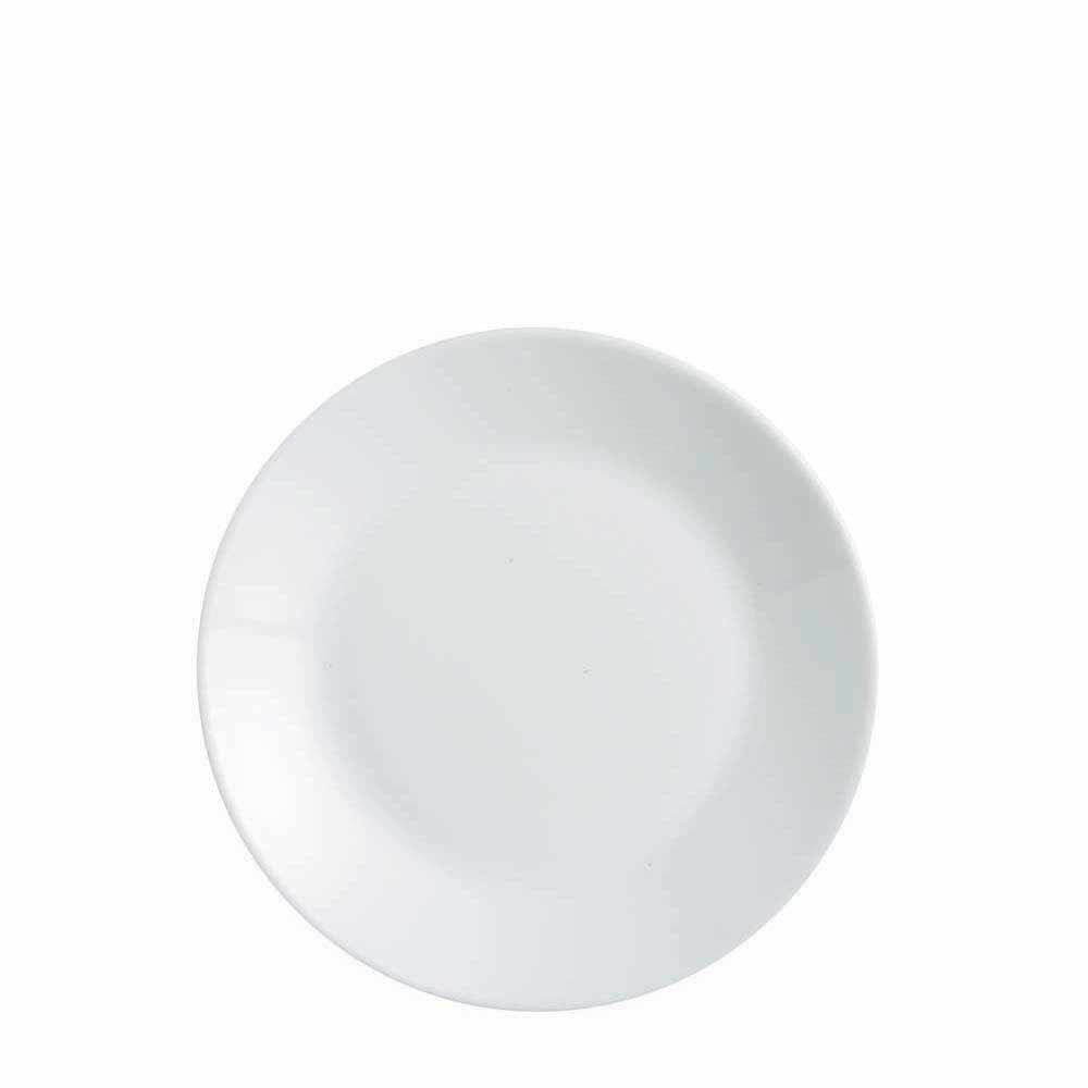 Round dessert plate Ø18cm Luminarc white opal