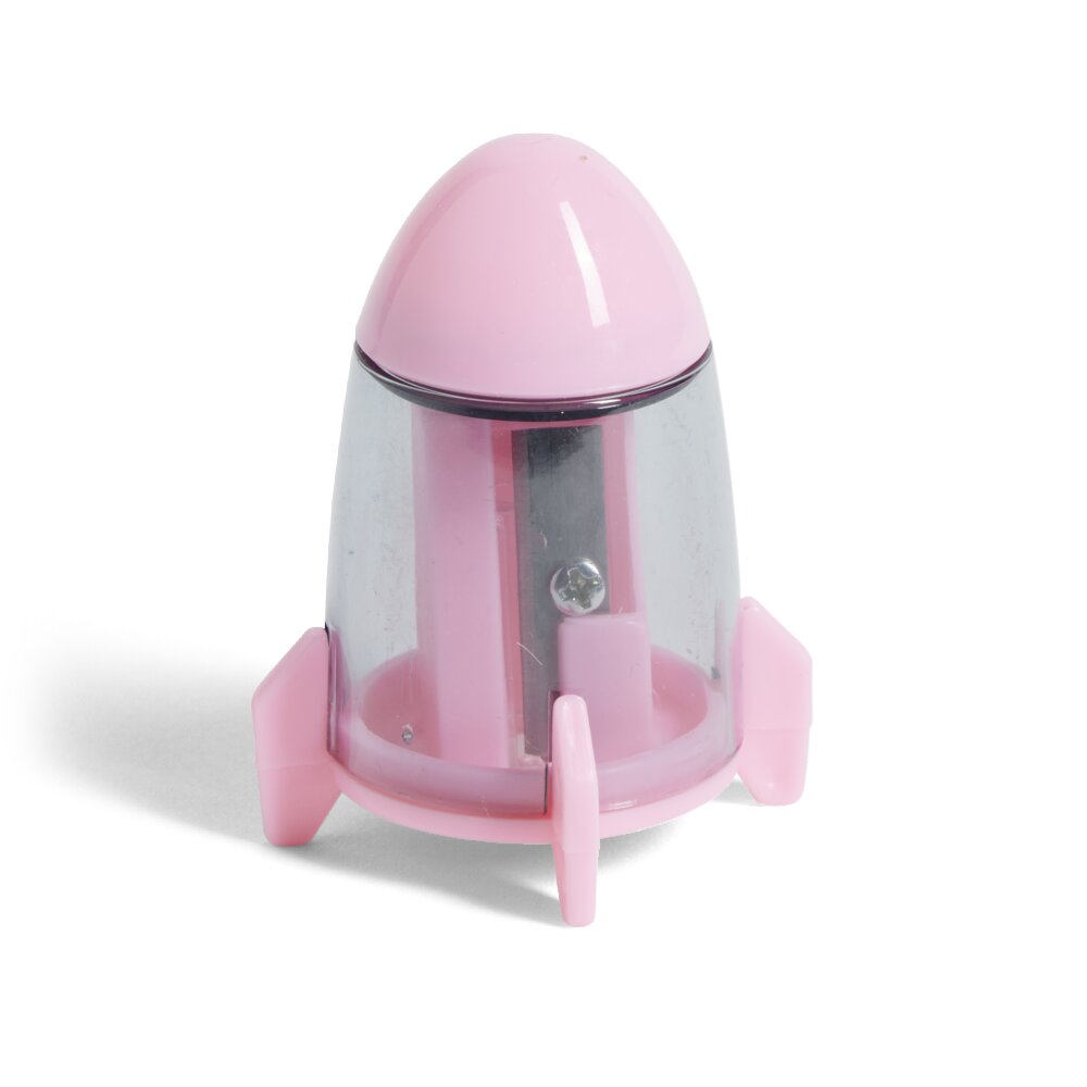 Rocket pencil sharpener - 4 colors