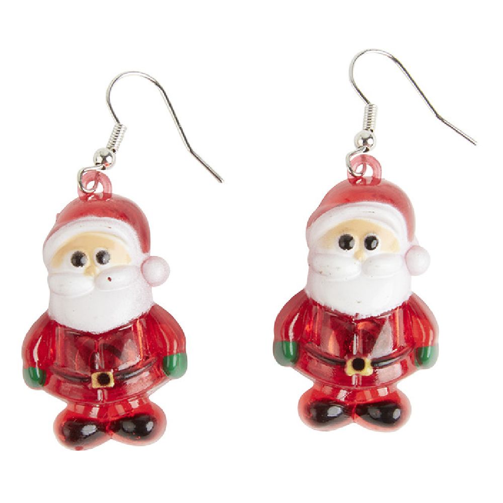 2 LED light-up earrings