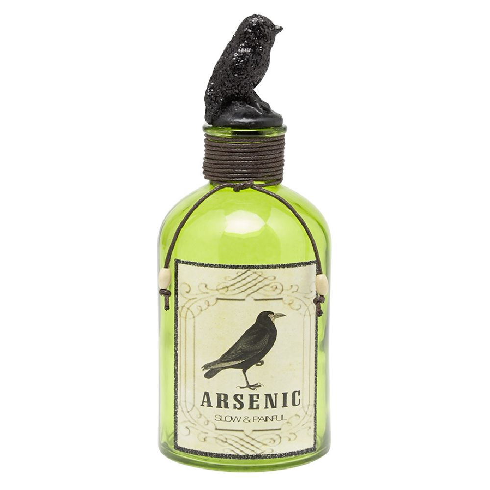 Colored bottle poison effect