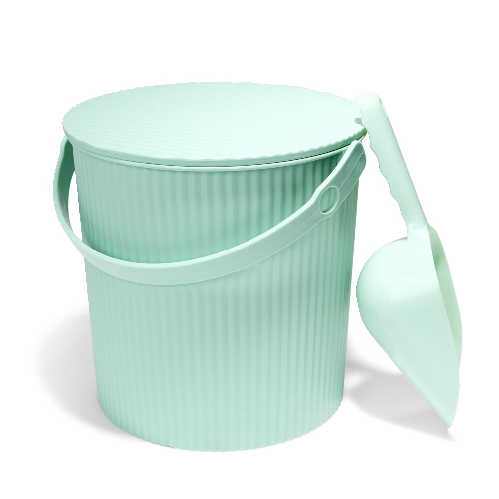 KUTI RUAJTESE PER USHQIM KAFSHESH 10L Ø26xH26 cm NGA PVC