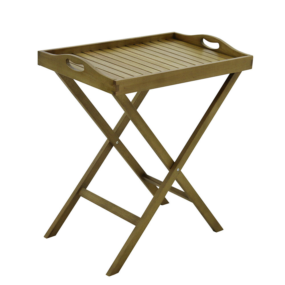 Bali folding garden trolley, brown, 60x45xH75cm