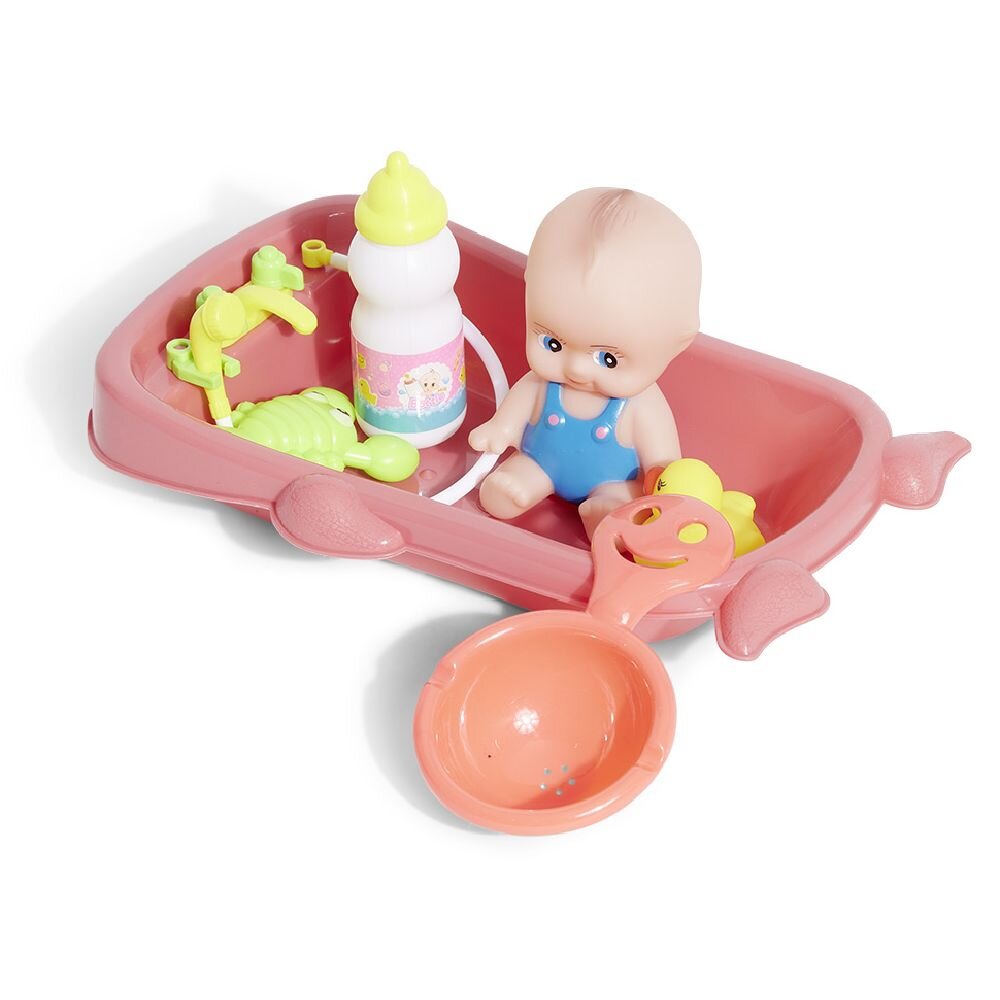 JOUET POUPON + BAIGNOIRE PLA