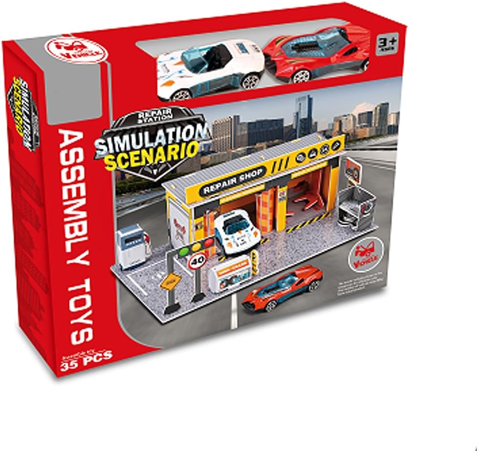 LODER BLLOQE NDERTIMI ME DIZAJN GARAZHE MEKANIKU 35COPE