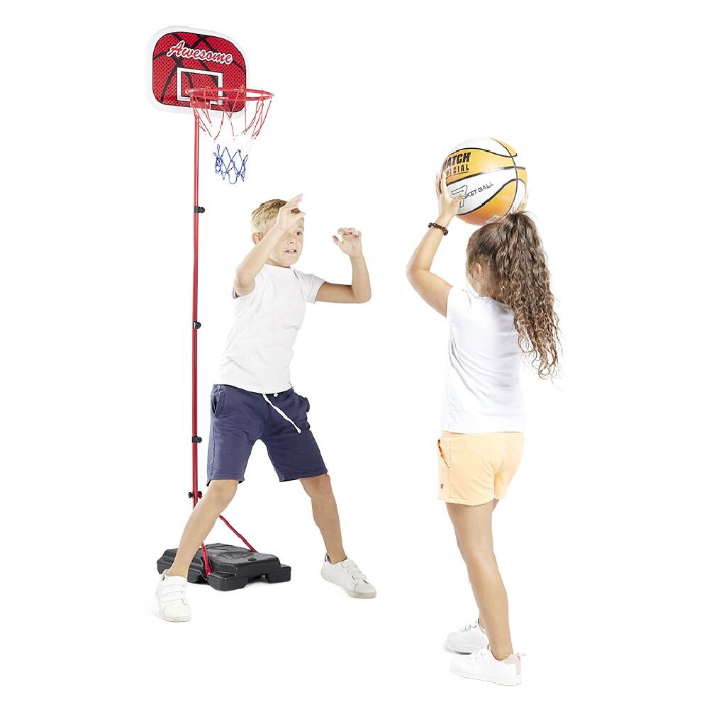 Basketball hoop with base H100-210cm