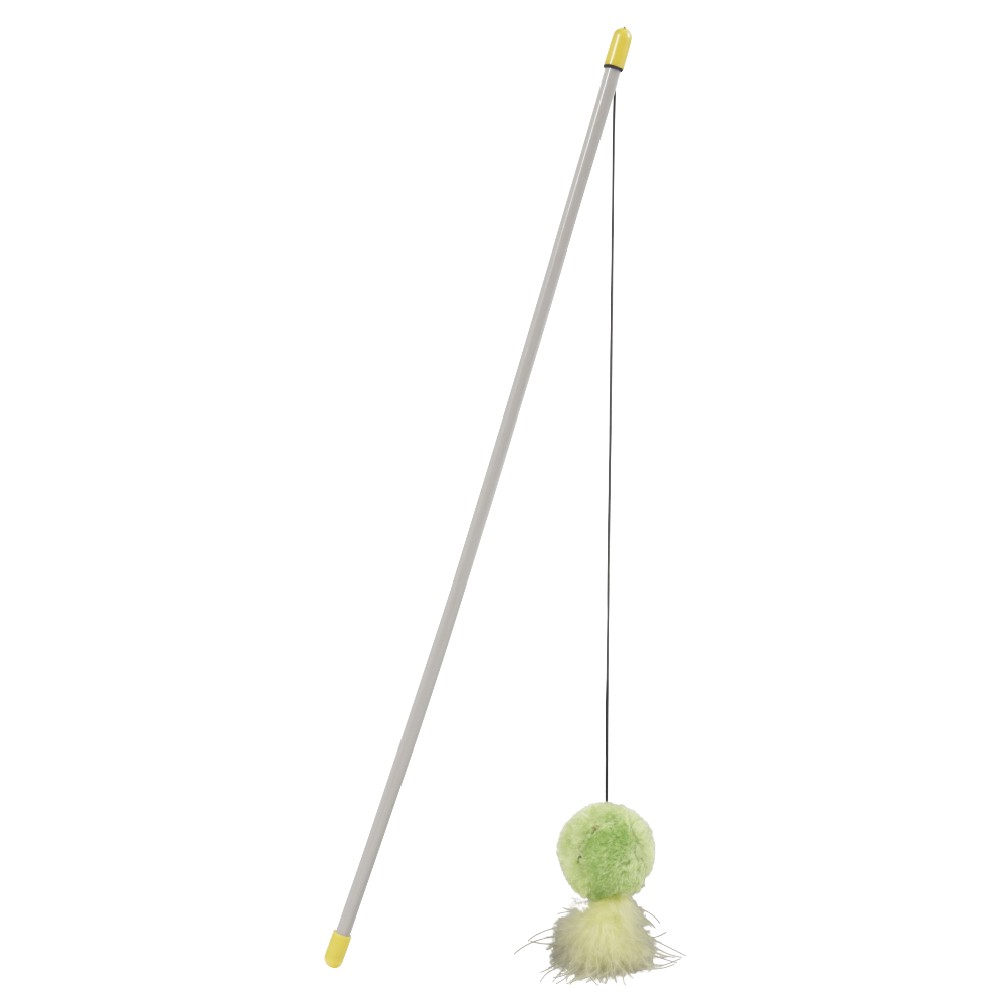 Cat toy cane with feather