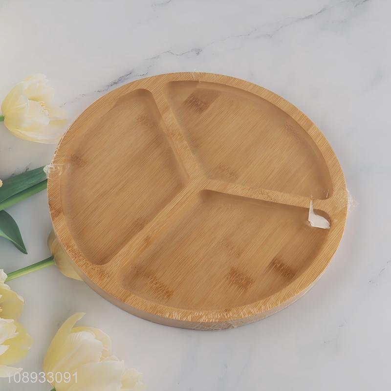 Pjatë për ëmbëlsira nga bamboo