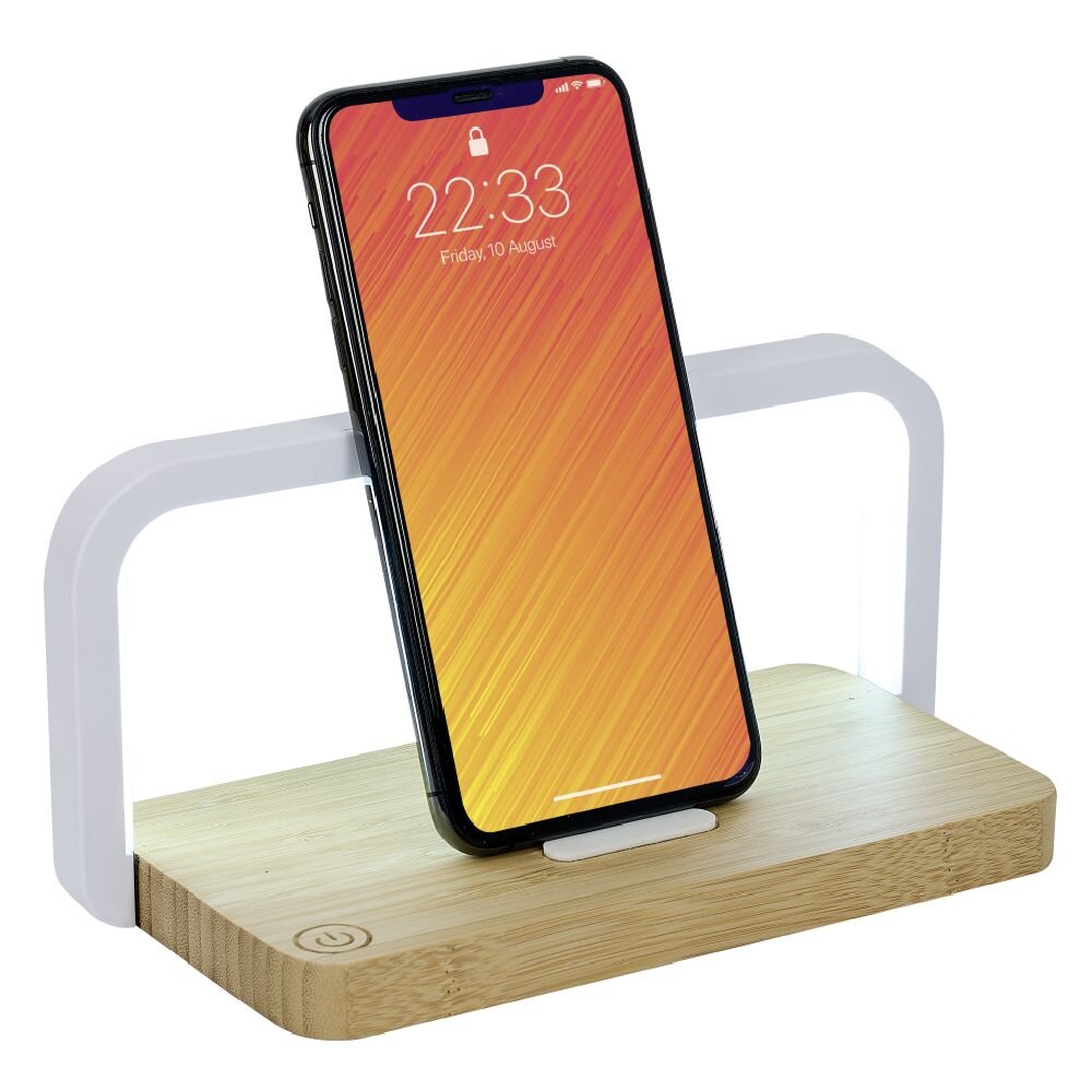 LLAMPE LED BAMBUJE ME KARIKUES INDUKSIONI 10W