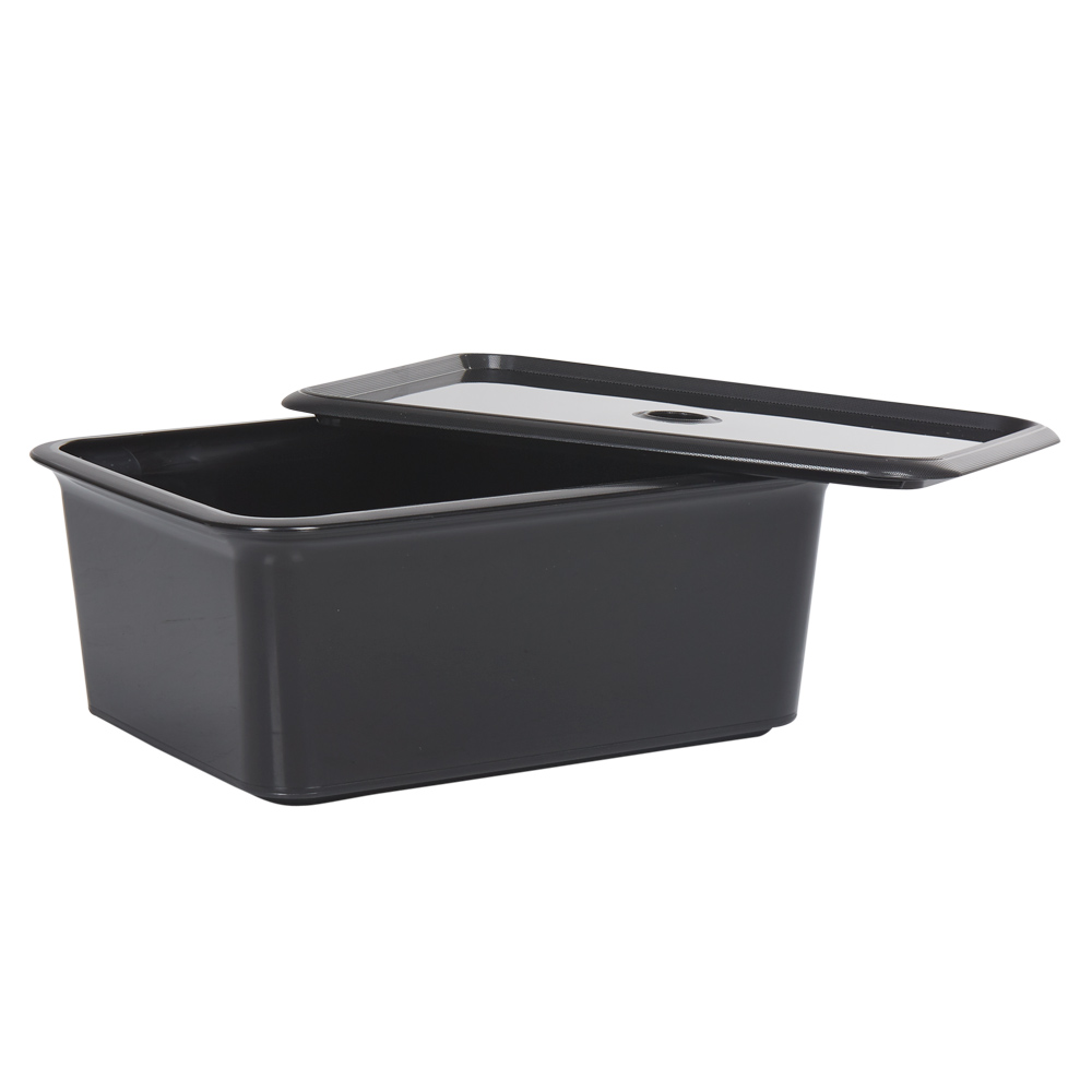 KUTI NGA PLASTIKA 6L E ZEZË L29X22H12