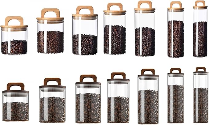KAVANOZ QELQI I RRUMBULLAKET 10X15 ME KAPAK BAMBOO 950ML