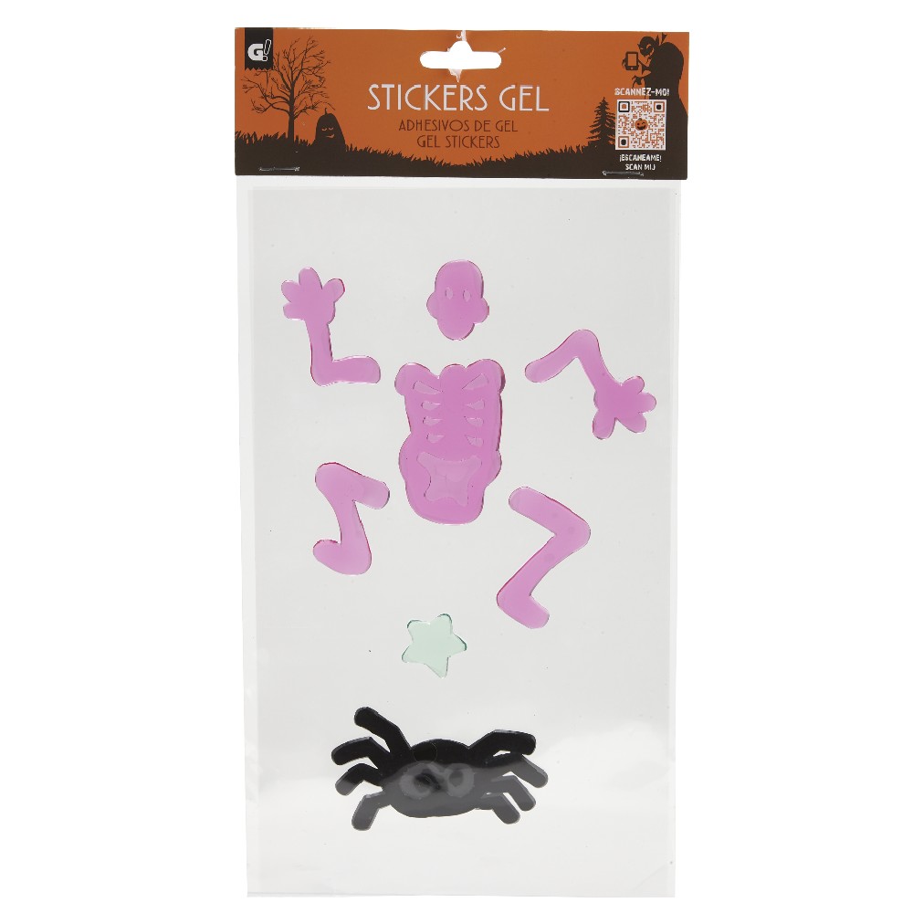 Halloween window decoration gel sticker