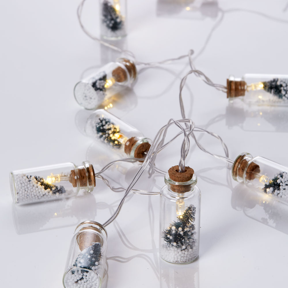 10 LED indoor Christmas tree light garland