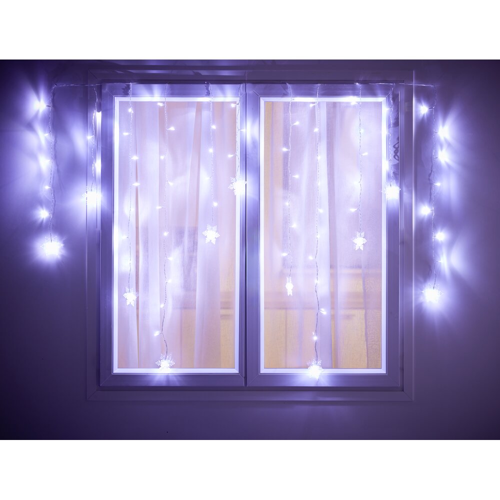 DRITA DEKORATIVE PER KRISHTLINDJE TE JASHTME ME 76LED 1.5M 18W