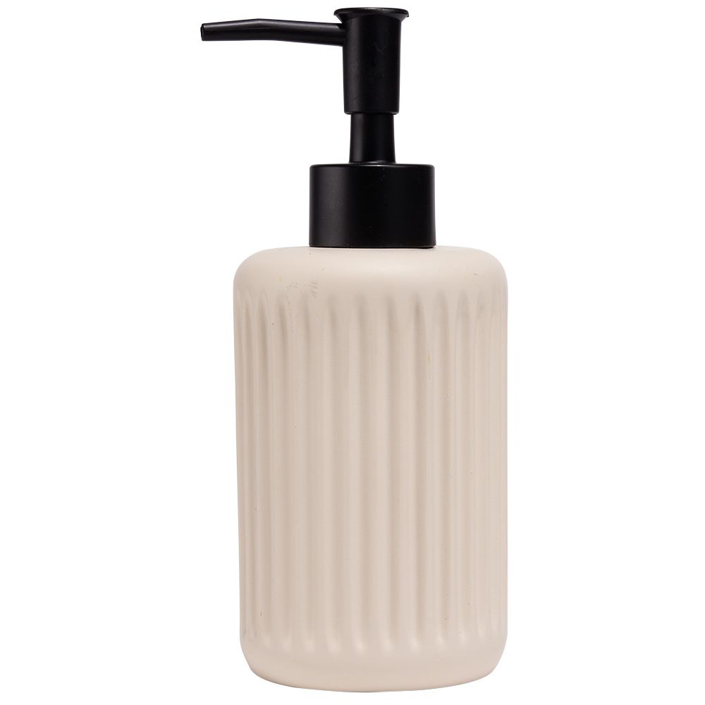 DISPENSER PER SAPUN TE LENGET Ø7.5xH17.5cm | 605306