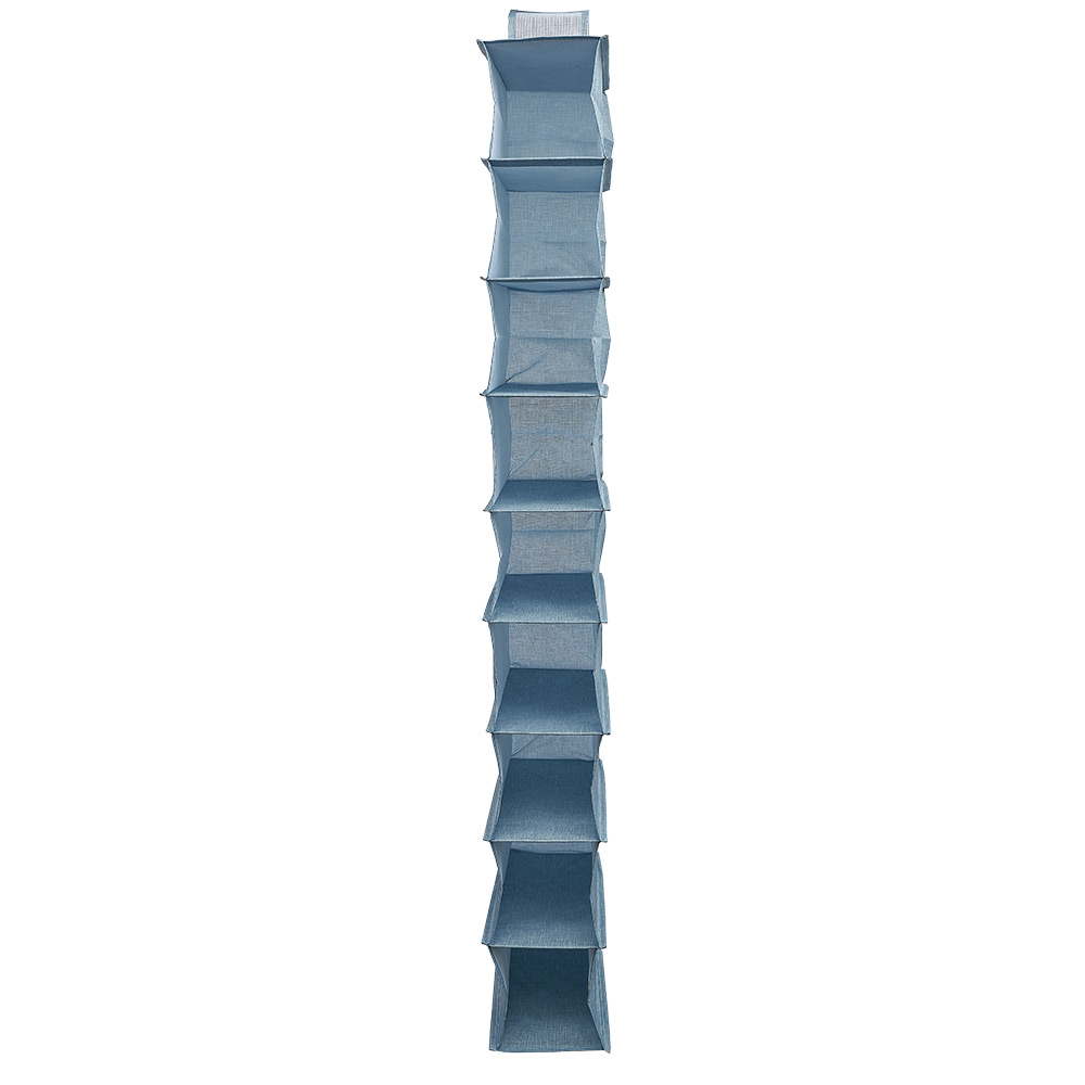 ORGANIZUESI I RROBAVE BLU - 9 NIVELE - 32X15XH128 CM