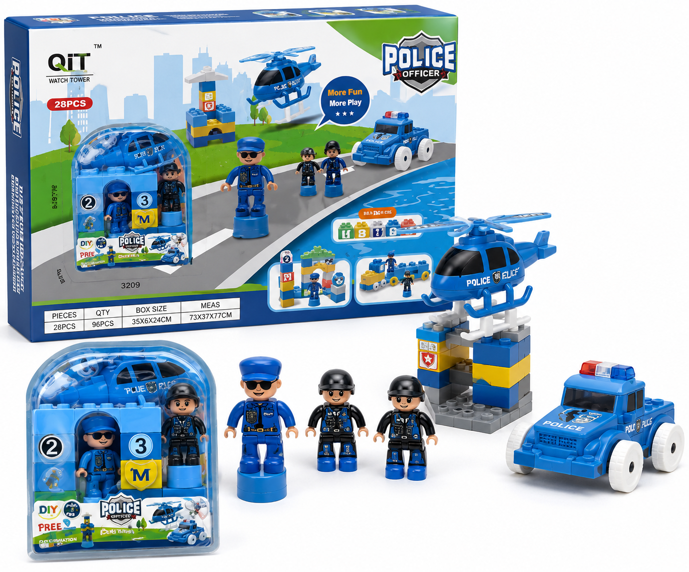 Lodër ndërtimi polici