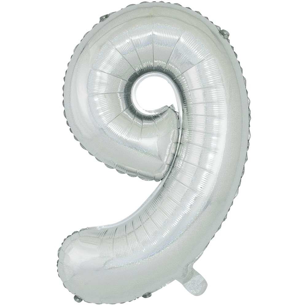 BALON ALUMINI GRI, NR. 9